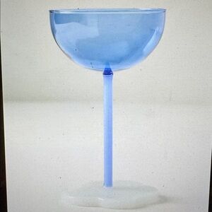 Anthropologie Icon Footed Coupe Glass